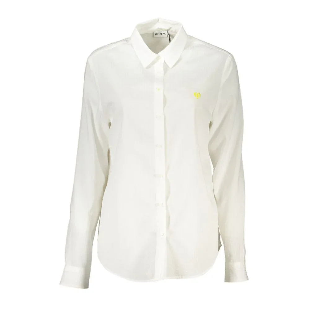 Desigual White Viscose Women Shirt - Zeiniez