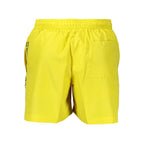 Calvin Klein Giallo Recycled Polyester Men's Swim Boxer