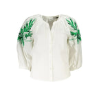 Desigual Bianco Polyester Women Shirt - Zeiniez