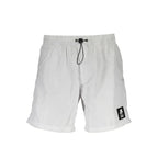 Karl Lagerfeld White Polyester Men's Swim Boxer - Zeiniez