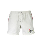 Karl Lagerfeld White Polyester Men's Swim Boxer - Zeiniez