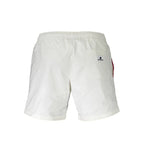 Karl Lagerfeld White Polyester Men's Swim Boxer - Zeiniez