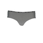 Karl Lagerfeld Black Polyamide Women's Swim Briefs