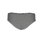 Karl Lagerfeld Black Polyamide Women's Swim Briefs