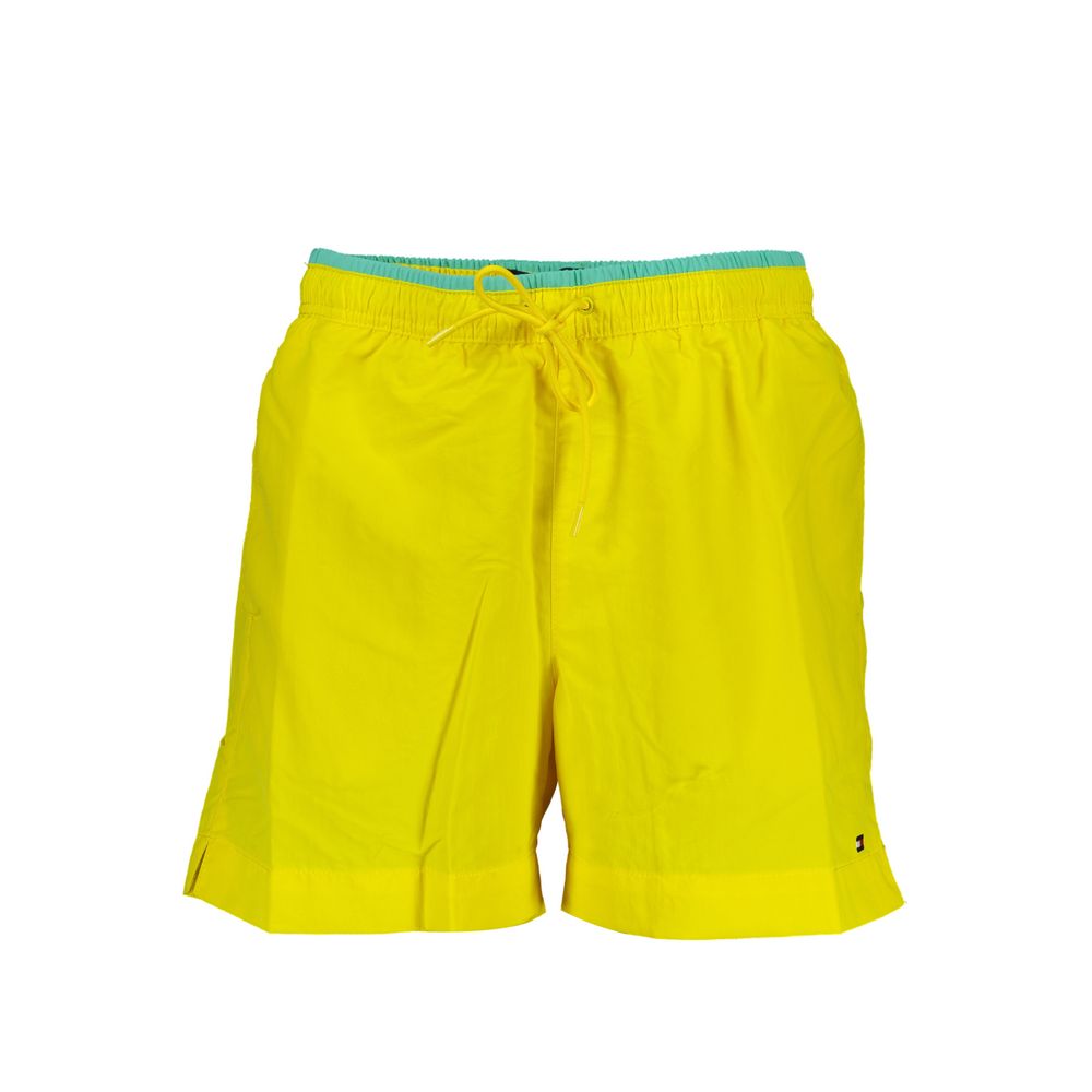 Tommy Hilfiger Giallo Nylon Men's Swim Boxer - Zeiniez