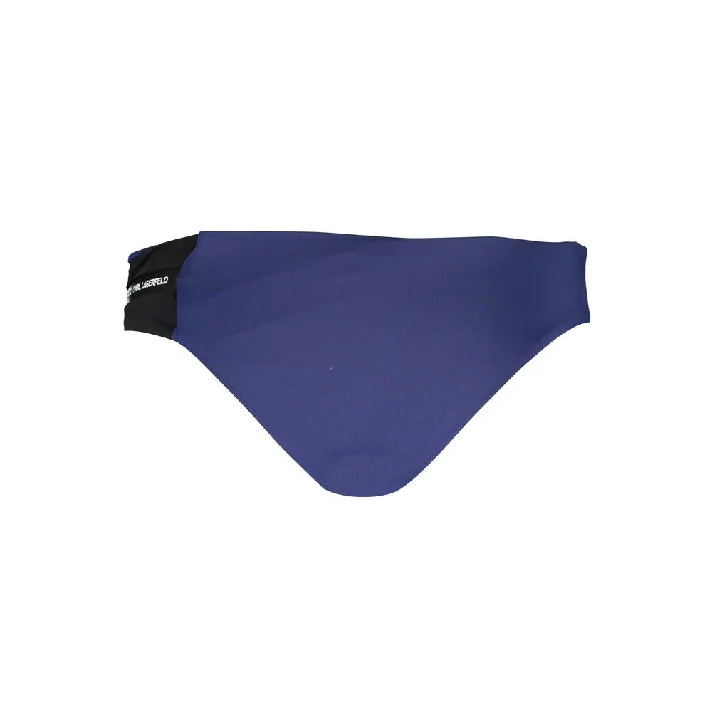 Karl Lagerfeld Blue Polyamide Women Swim Brief - Zeiniez