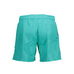 Karl Lagerfeld Verde Polyester Men's Swim Boxer - Zeiniez