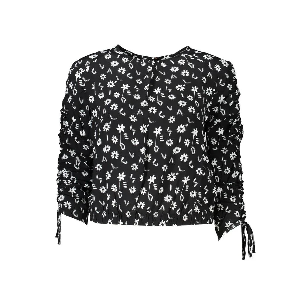 Desigual Black Viscose Women Blouse - Zeiniez