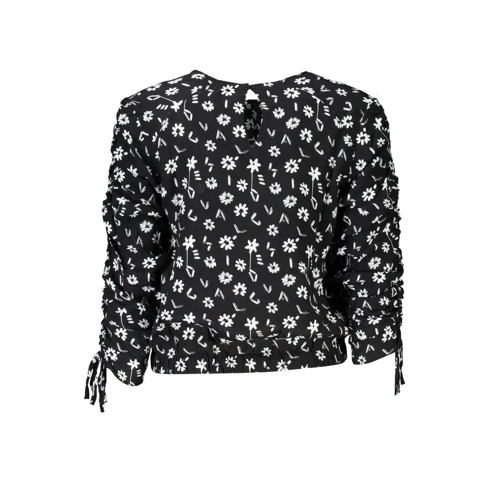 Desigual Black Viscose Women Blouse - Zeiniez