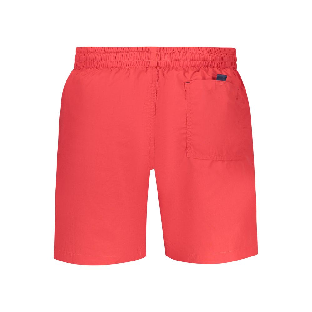 Norway 1963 Rosso Poliammide Men Swim Boxer - Zeiniez