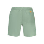 Norway 1963 Verde Poliammide Men's Swim Boxer - Zeiniez