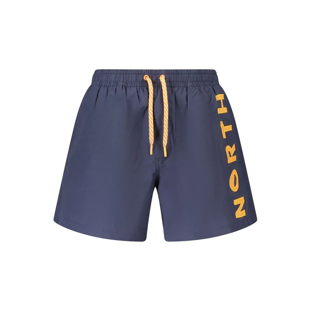 North Sails Blue Nylon Men's Swim Trunk - Zeiniez