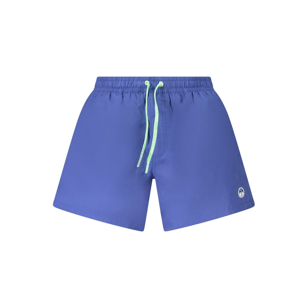 North Sails Blue Nylon Men's Swim Boxer - Zeiniez