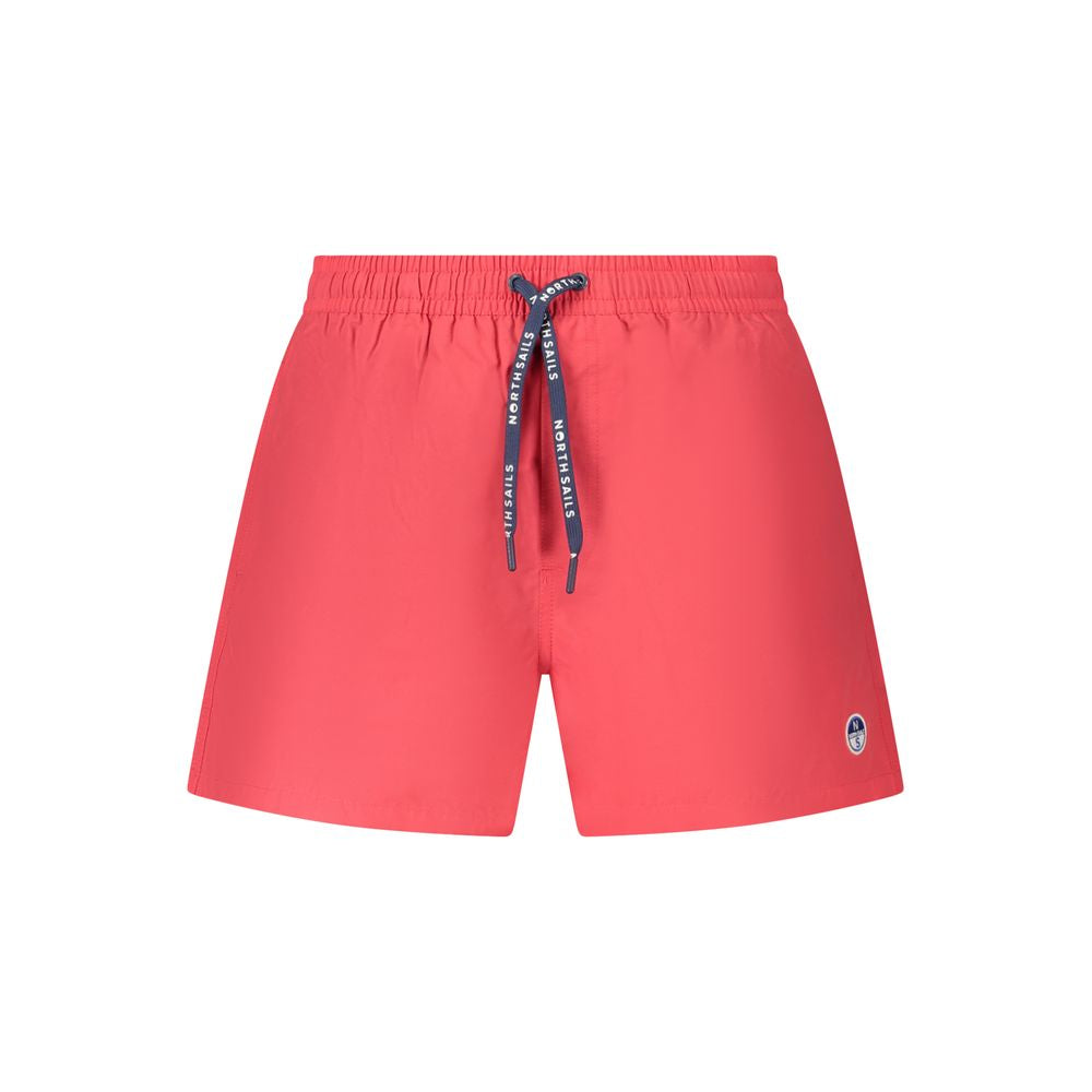 North Sails Red Nylon Men's Swim Boxer - Zeiniez