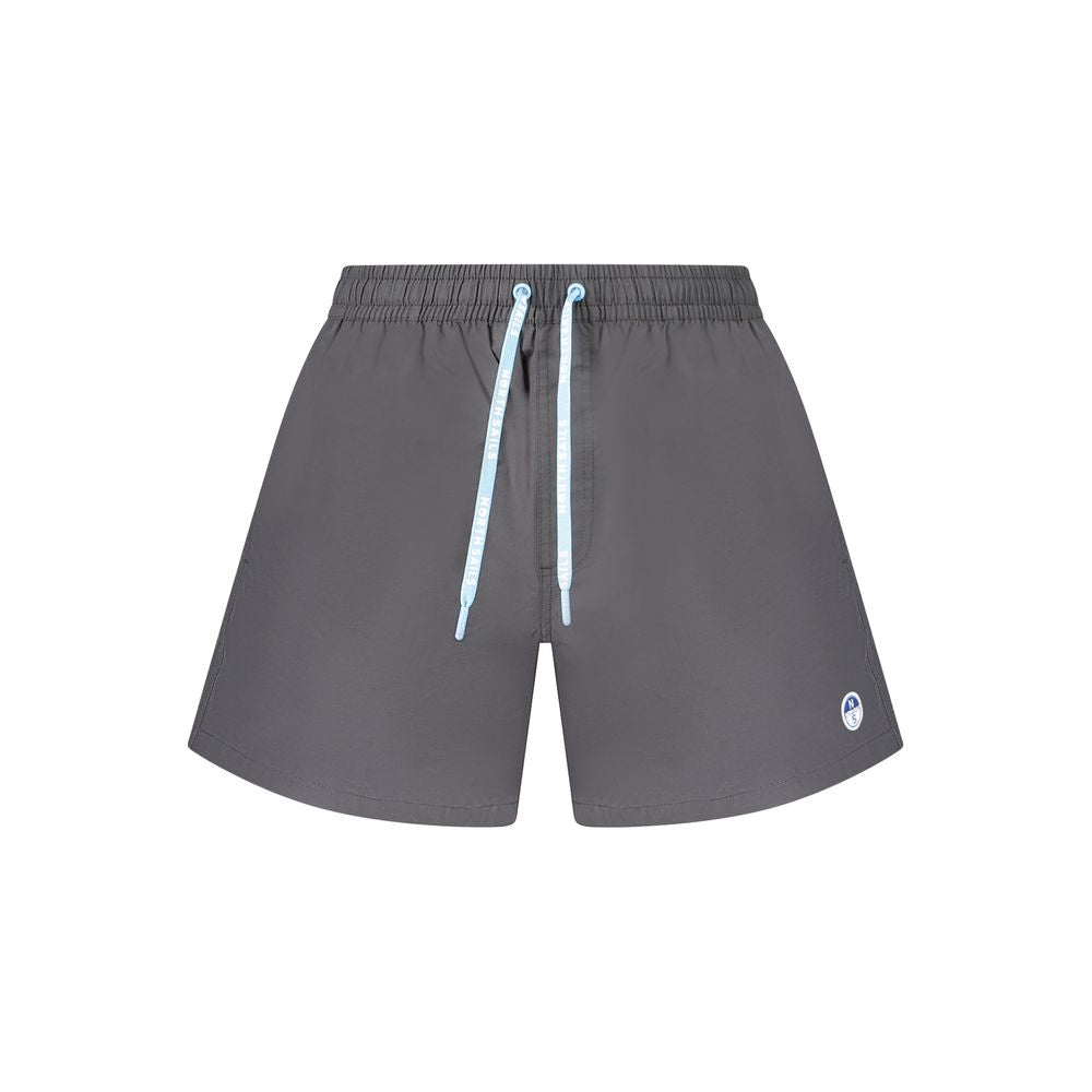 North Sails Black Nylon Men's Swim Trunk - Zeiniez