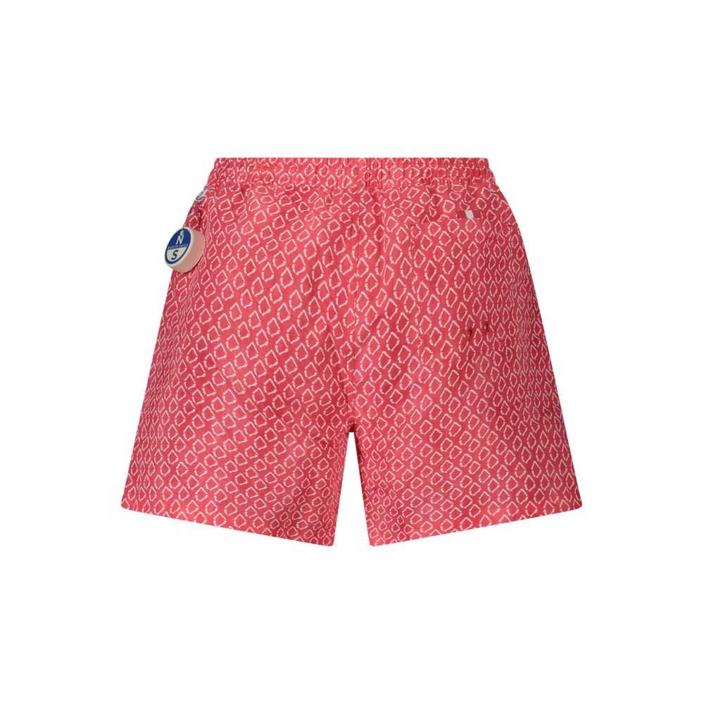 North Sails Red Polyester Men's Swim Trunk - Zeiniez