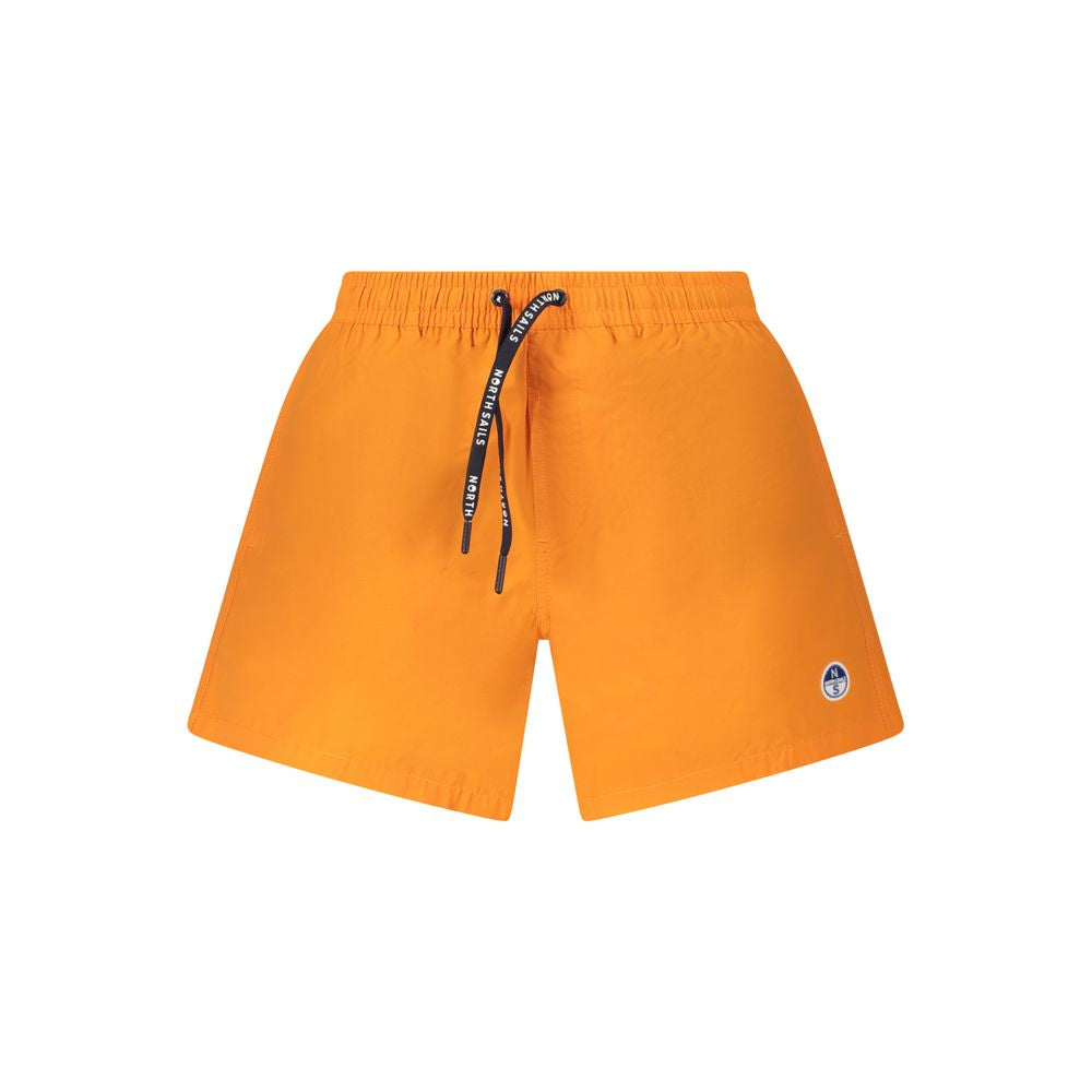 North Sails Arancione Nylon Men Swim Boxer - Zeiniez