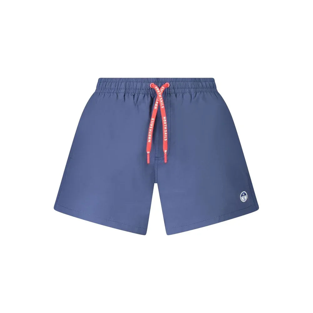North Sails Blue Nylon Men's Swim Boxer - Zeiniez