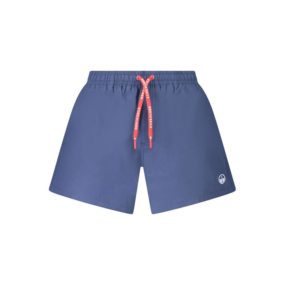 North Sails Blue Nylon Men's Swim Boxer - Zeiniez