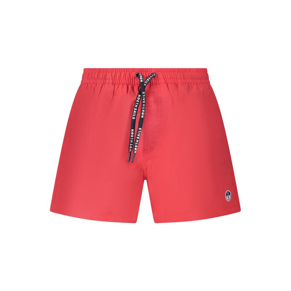 North Sails Red Nylon Men's Swim Trunk - Zeiniez