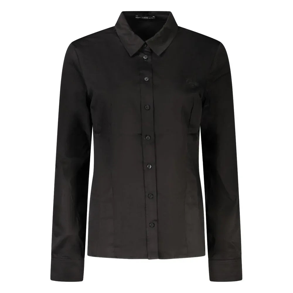 Guess Jeans Black Cotton Women's Shirt - Zeiniez