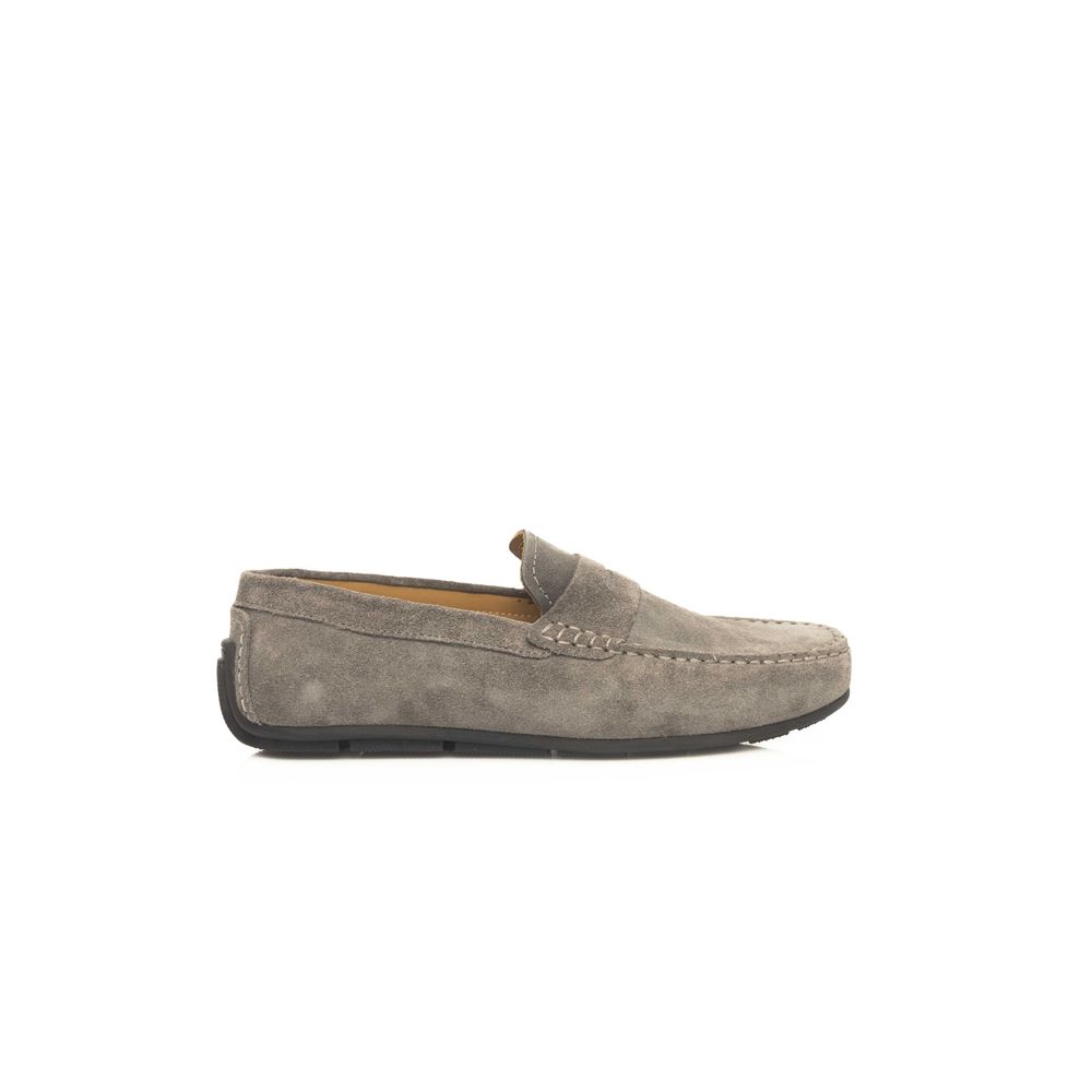 Cerruti 1881 Gray Cowhide Men's Loafer - Zeiniez