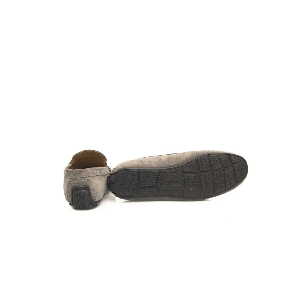 Cerruti 1881 Gray Cowhide Men's Loafer - Zeiniez