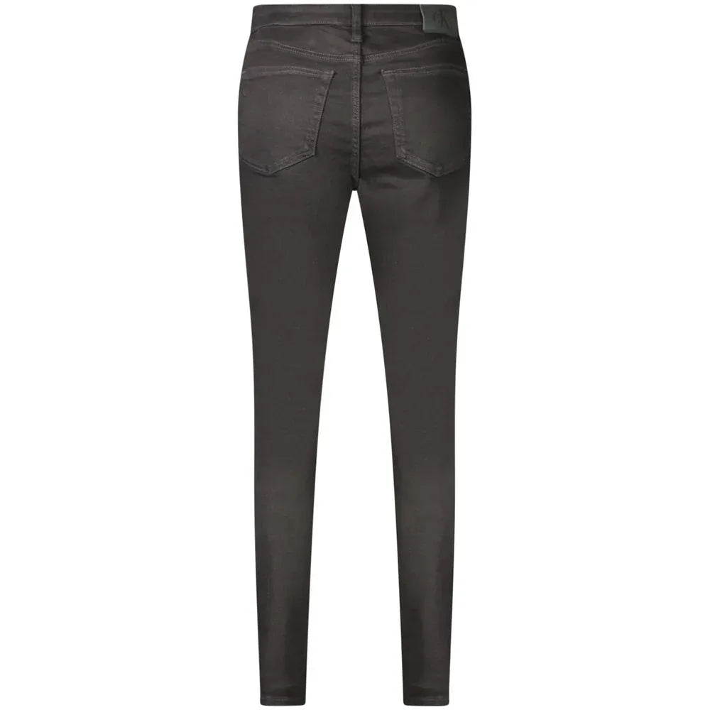 Calvin Klein Black Cotton Women's Jeans - Zeiniez