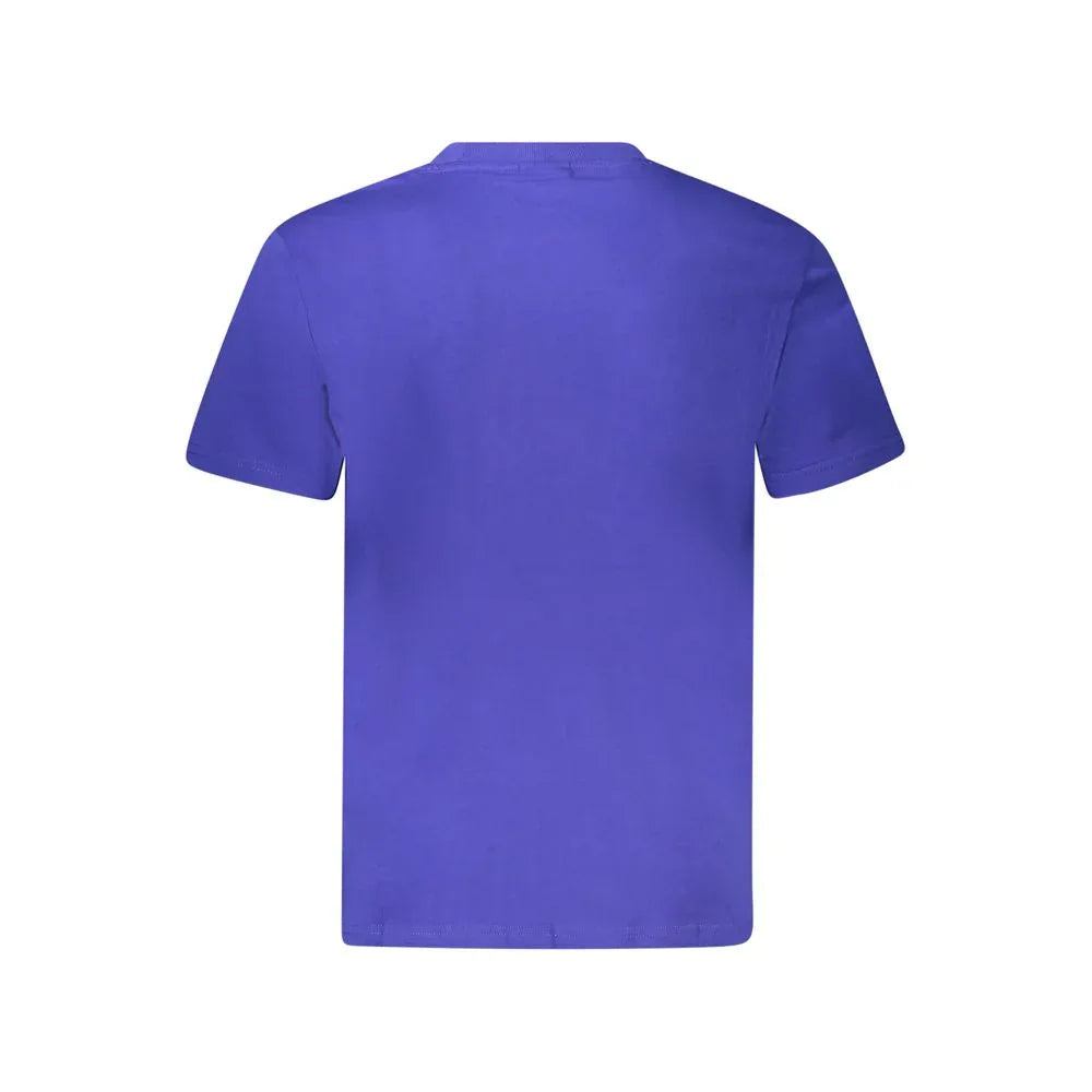 Napapijri Blue Cotton Men's T-Shirt - Zeiniez