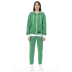 Baldinini Trend Green Cotton Women Sweater - Zeiniez