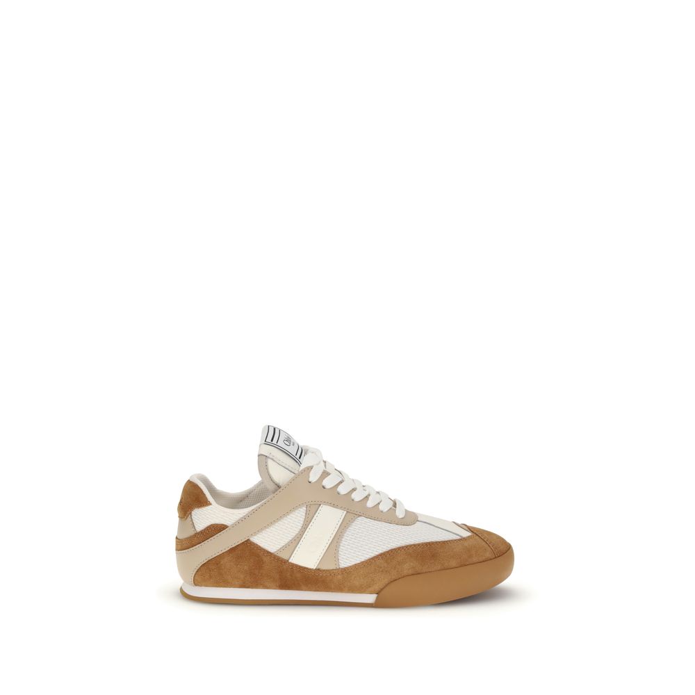 Chloé Brown Calf Leather Bos Taurus Athletic Sneakers - Zeiniez