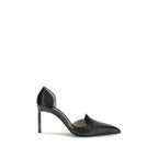 Tom Ford Black Leather High Heel Pumps - Zeiniez