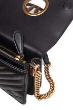 PINKO Black Leather Love Click Mini Shoulder Bag - Zeiniez