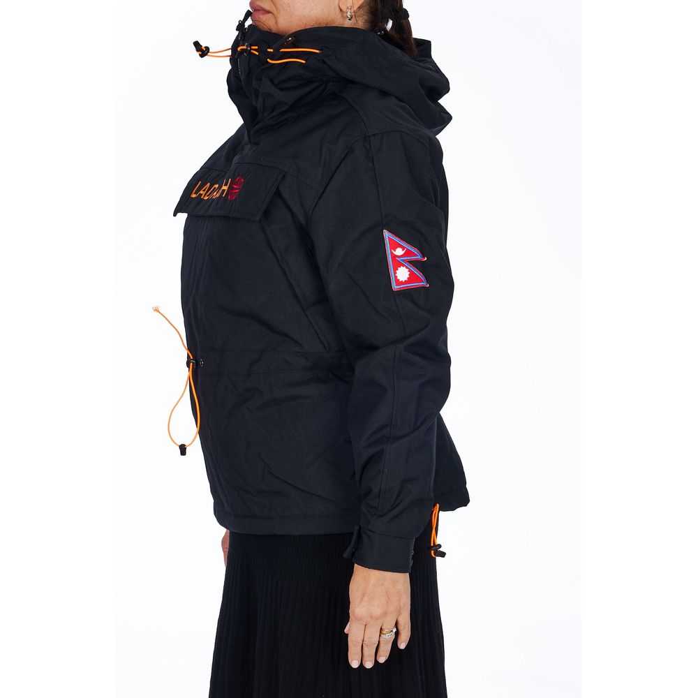 Ladakh Black Polyester Women Jacket - Zeiniez