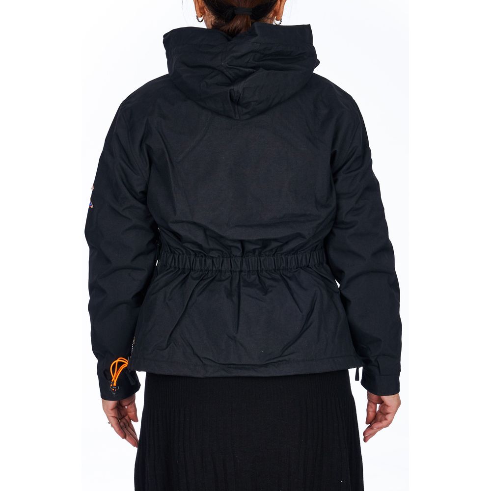 Ladakh Black Polyester Women Jacket - Zeiniez