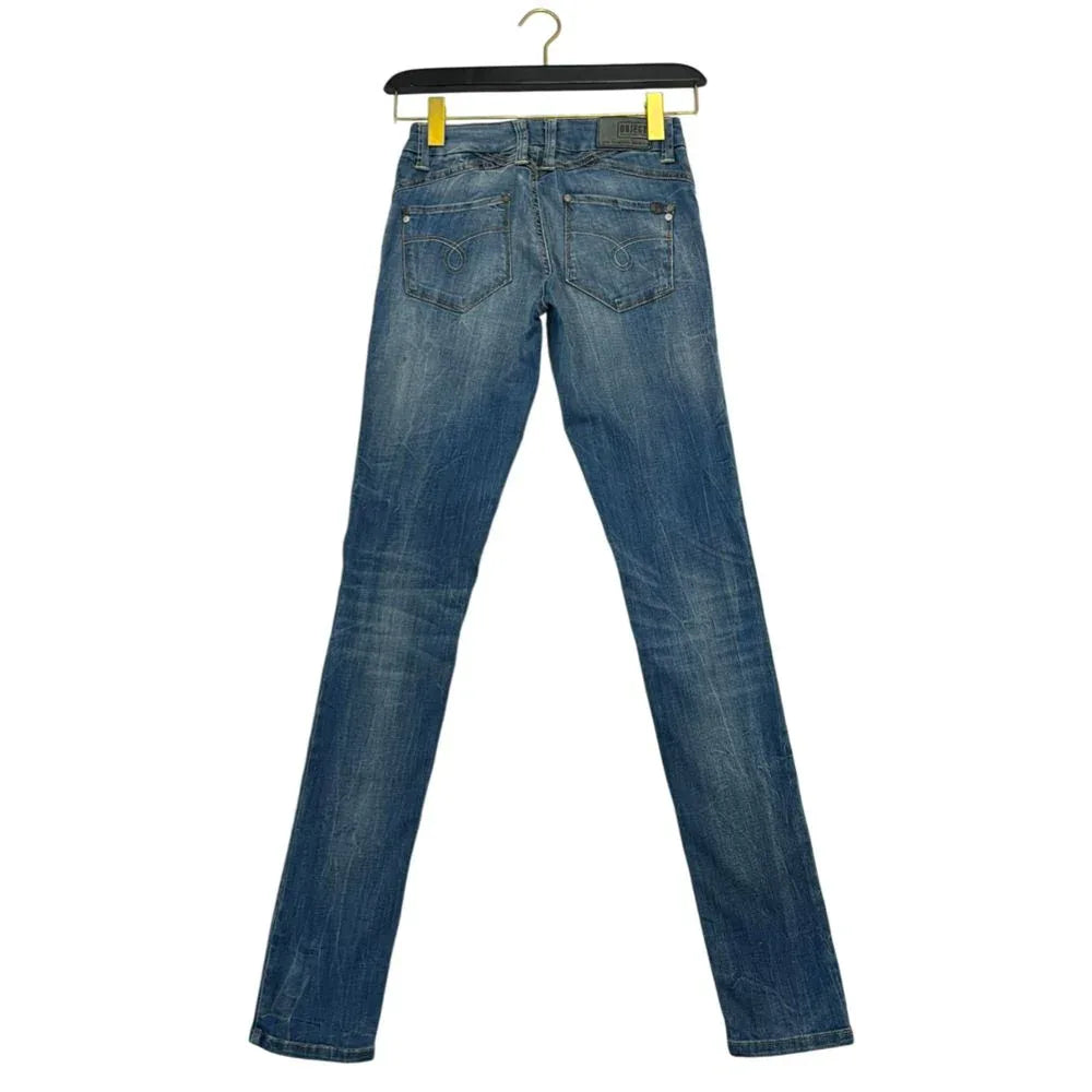 Object Blue Cotton Women's Jean - Zeiniez