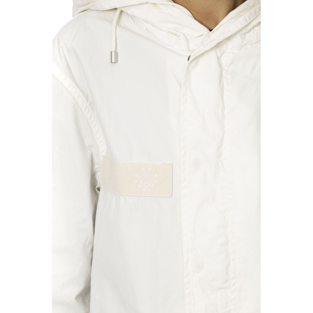 Mr&Mrs Italy White Cotton Women Parka - Zeiniez