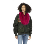 Mr&Mrs Italy Green Polyamide Women Bomber Jacket - Zeiniez