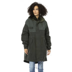 Mr&Mrs Italy Green Cotton Women Parka - Zeiniez