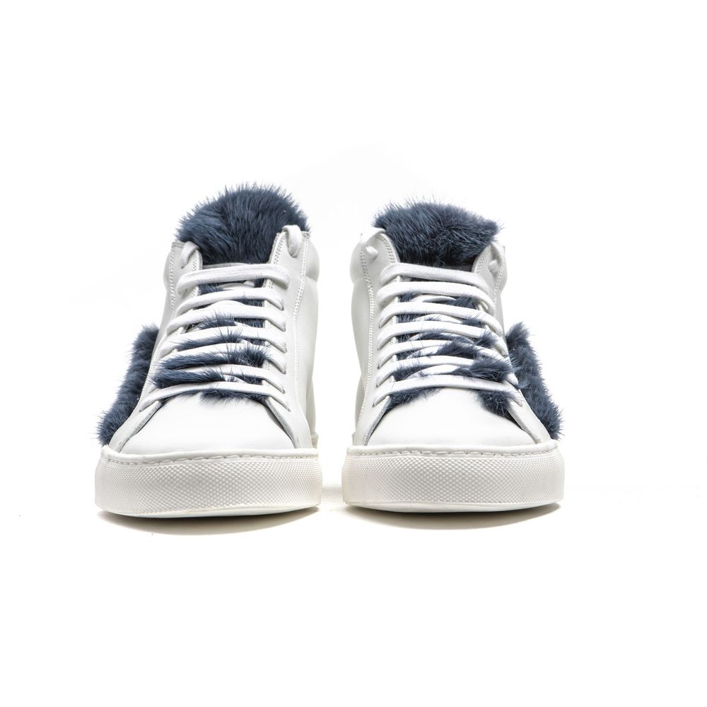 Mr&Mrs Italy White Leather Women Sneaker - Zeiniez