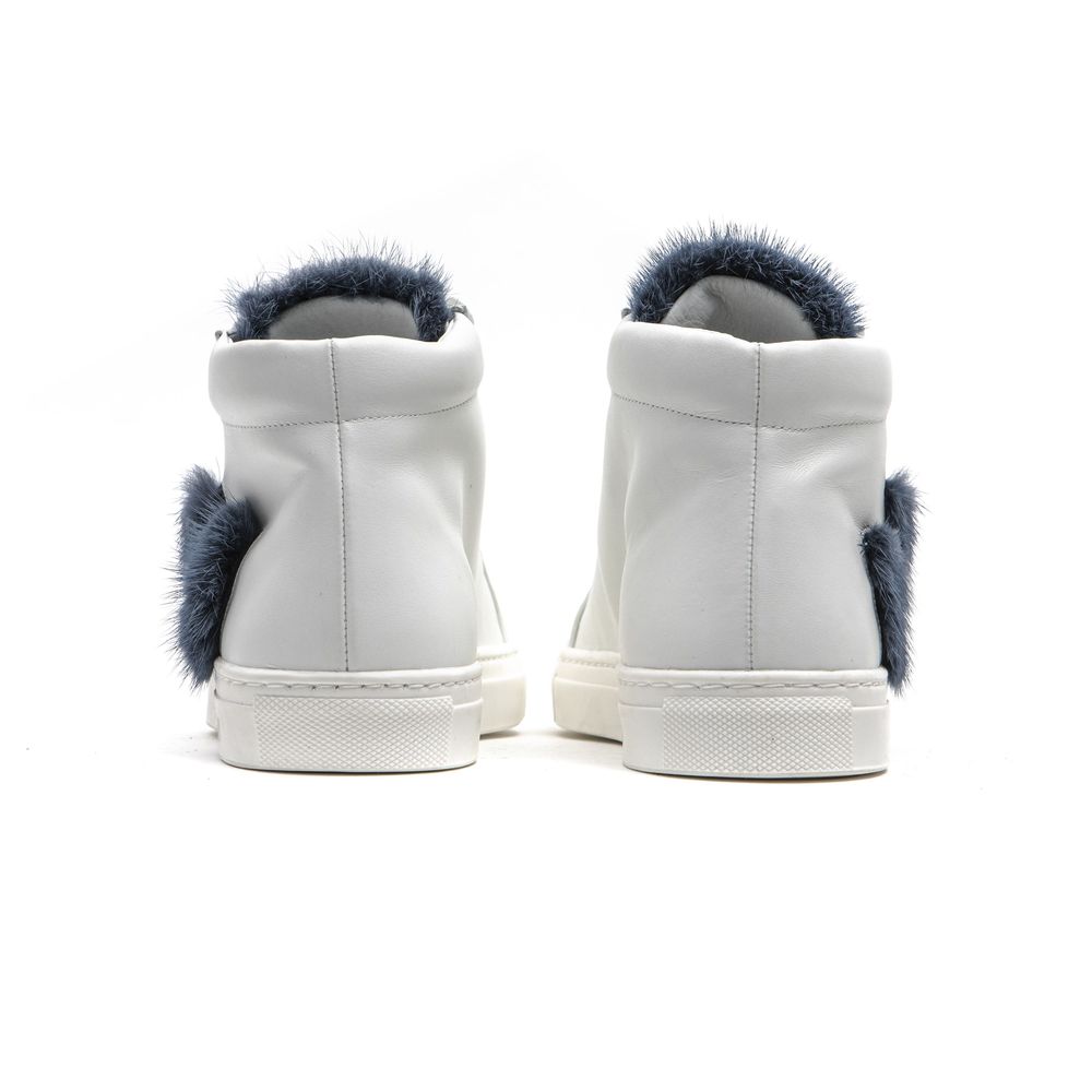 Mr&Mrs Italy White Leather Women Sneaker - Zeiniez