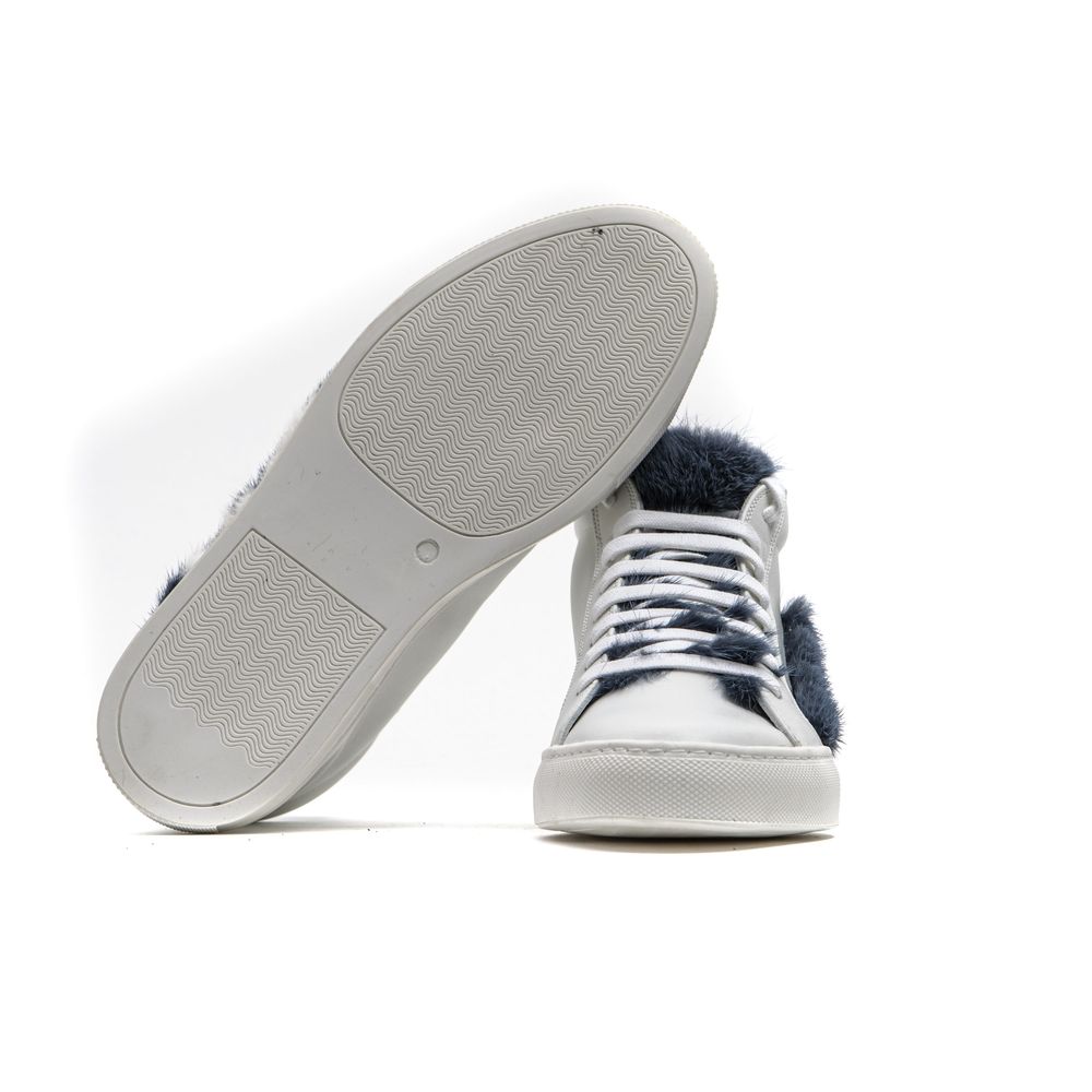 Mr&Mrs Italy White Leather Women Sneaker - Zeiniez