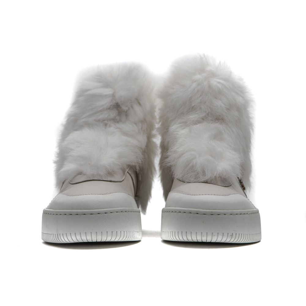 Mr&Mrs Italy White Cotton Women Sneaker - Zeiniez