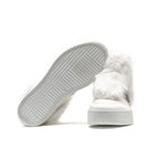 Mr&Mrs Italy White Cotton Women Sneaker - Zeiniez