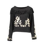 Blugirl Black Viscose Women Sweater