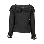 Blugirl Black Viscose Women Sweater