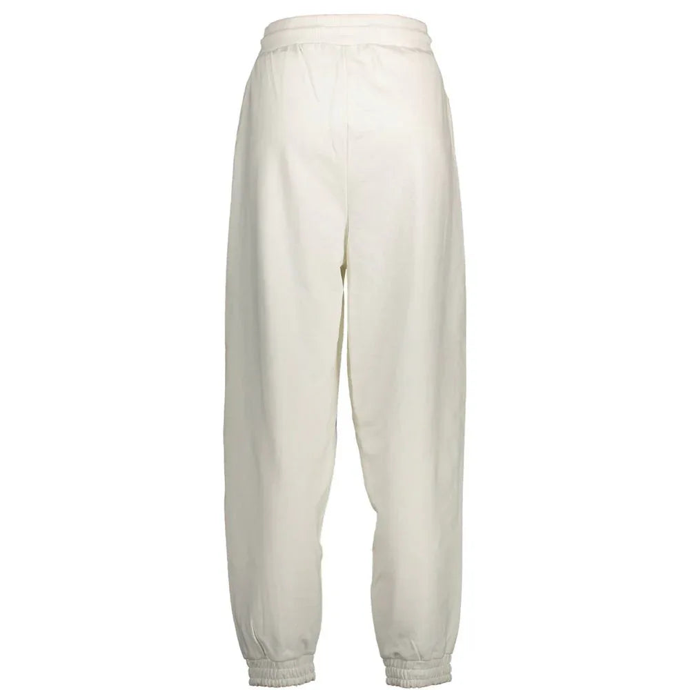 Tommy Hilfiger White Cotton Women's Sweatpant - Zeiniez