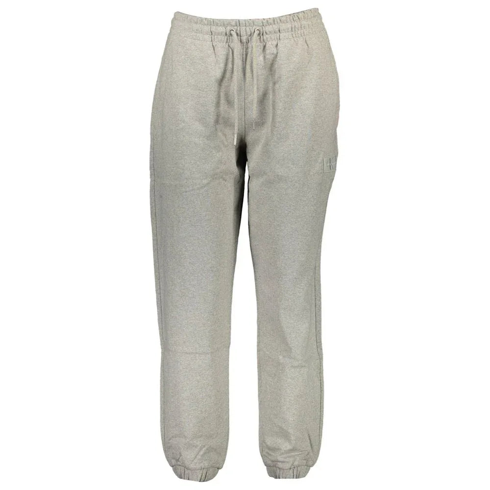 Calvin Klein Grigio Cotton Women Sweatpant - Zeiniez