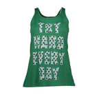 Silvian Heach Verde Cotton Women Tank Top - Zeiniez