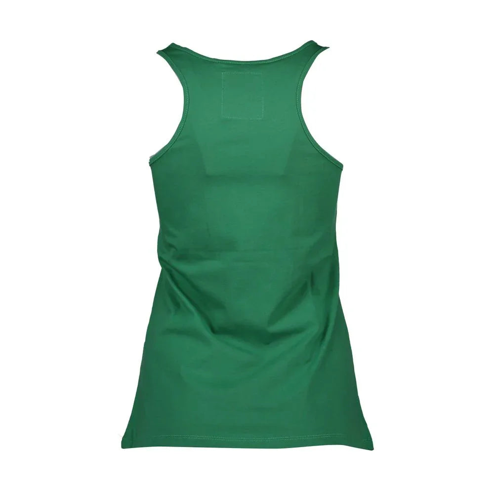 Silvian Heach Verde Cotton Women Tank Top - Zeiniez